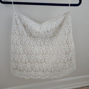 Beautiful White Mini Skirt from Zara in great condition